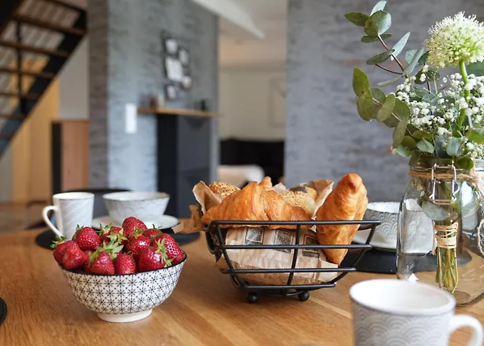 Modernes Im Eidertal Apartment *